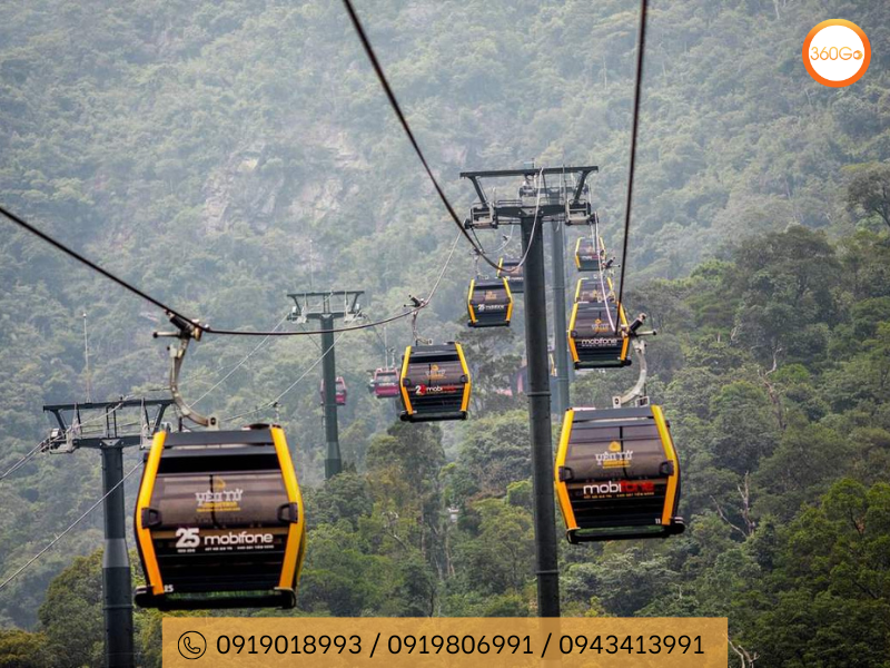 Cáp treo là lựa chọn nhanh chóng giúp bạn tiết kiệm sức lực - Du lịch 360Go 